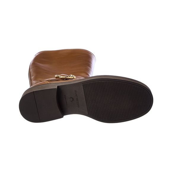 Stuart Weitzman Luxering Leather Knee-High Riding Boot - Picture 4 of 5